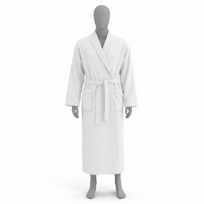 Frotee hommikumantel XXXL, valge