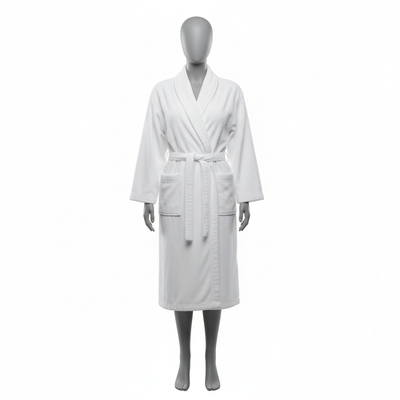 Frotee hommikumantel M, valge