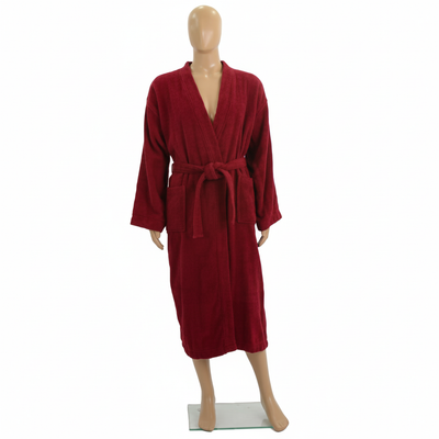 Frotee hommikumantel L, bordoopunane