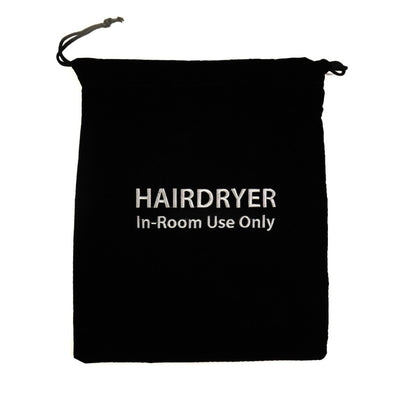 Juuksefööni kott, must