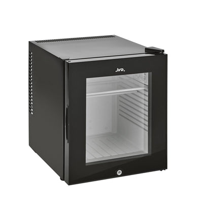 Minibaar klaasuksega 40 L, must