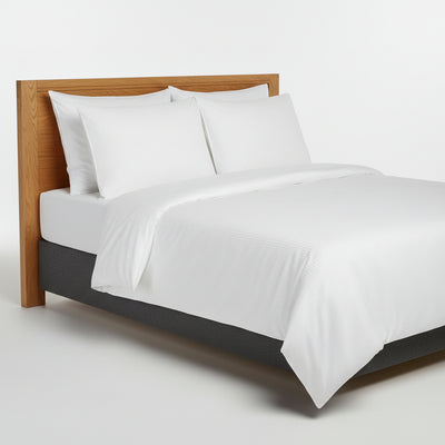 Voodilina 160 x 270 cm, satiintriip 4 mm 1-in. valge